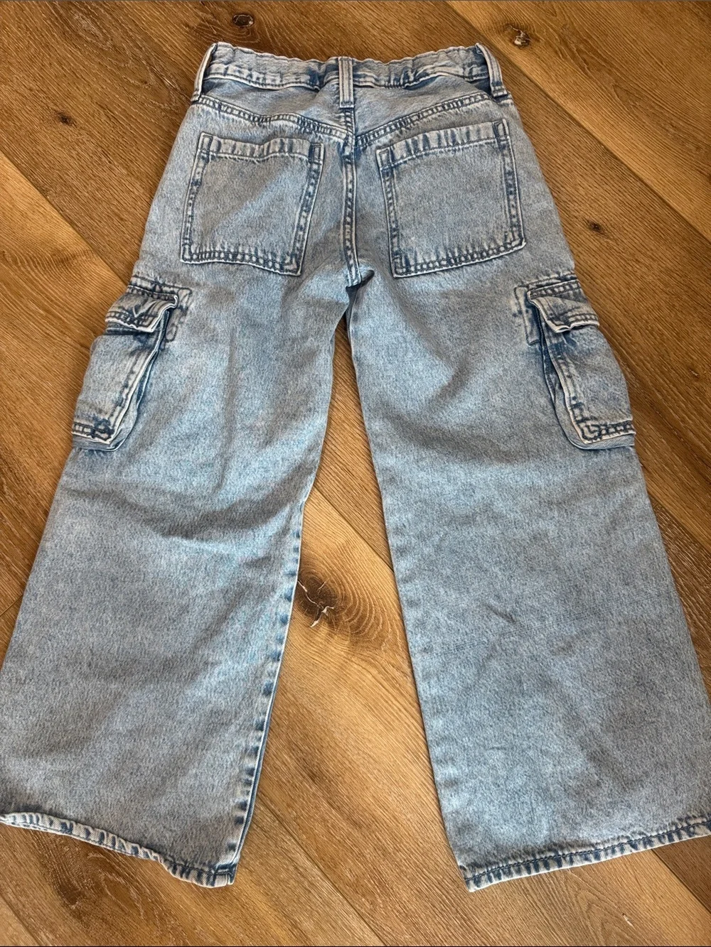 Old Navy Light Blue Cargo Jeans for Kids